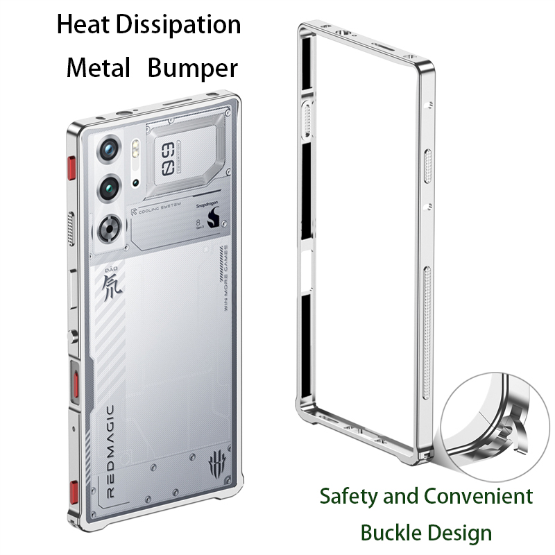 Metal Bumper Aluminum Frame Case - Stoßstangengehäuse aus Aluminiumlegierung für ZTE NUbia