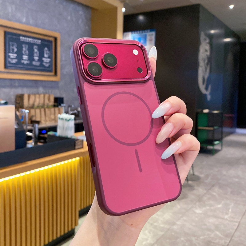 Matte Hard Pc Back Case - Einfarbige Matte Weiche TPU+Harte PC-Handyhülle für