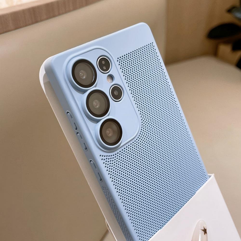 Heat Dissipation Mesh Breathable Case - Schlanke, atmungsaktive Handyhülle mit Wärmeableitung und