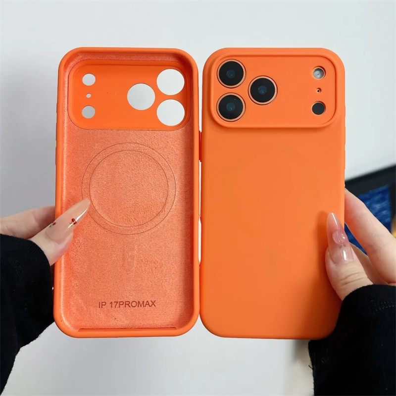 Liquid Silicone Magnetic Phone Case - Flüssig-Silikon Magnetische Handyhülle für iPhone 18