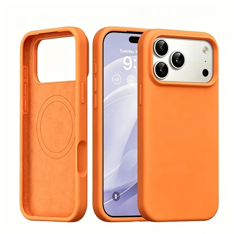 Liquid Silicone Magnetic Phone Case - Magnetische Flüssigsilikonhülle für iPhone 18 17