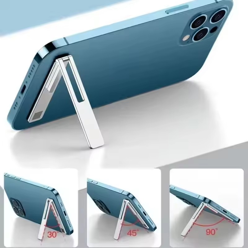 Phone Stands - Magnetischer ultradünner faltbarer Handyhalter aus Metalllegierung,