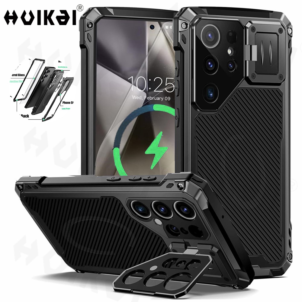Heavy Duty 360 Full Body Protective Case - Hülle für Samsung Galaxy S24 Ultra