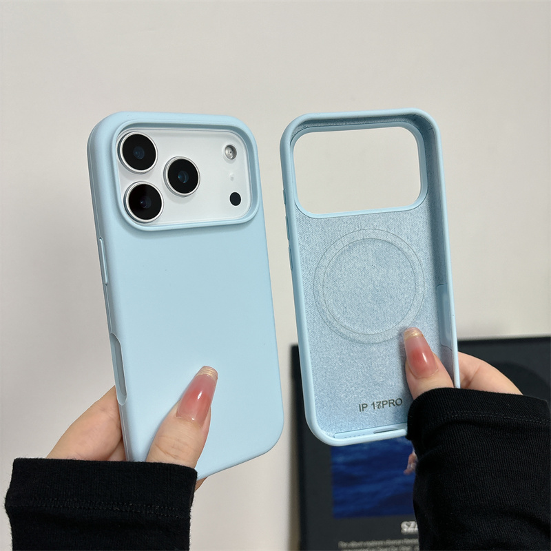 Liquid Silicone Magnetic Phone Case - Magnetische Flüssigsilikonhülle für iPhone 17/17 Air/17