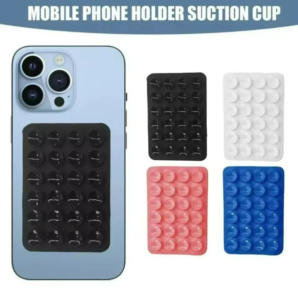 Phone Cases - Silikon-Handyhalter mit Saugnapf, Handyhülle-Halterung in Bonbonfarben