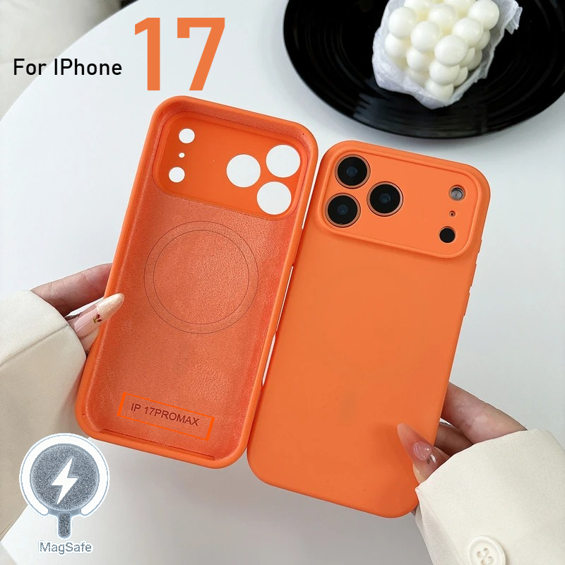 Liquid Silicone Magnetic Phone Case - Einfarbige offizielle Handyhülle aus flüssigem Silikon
