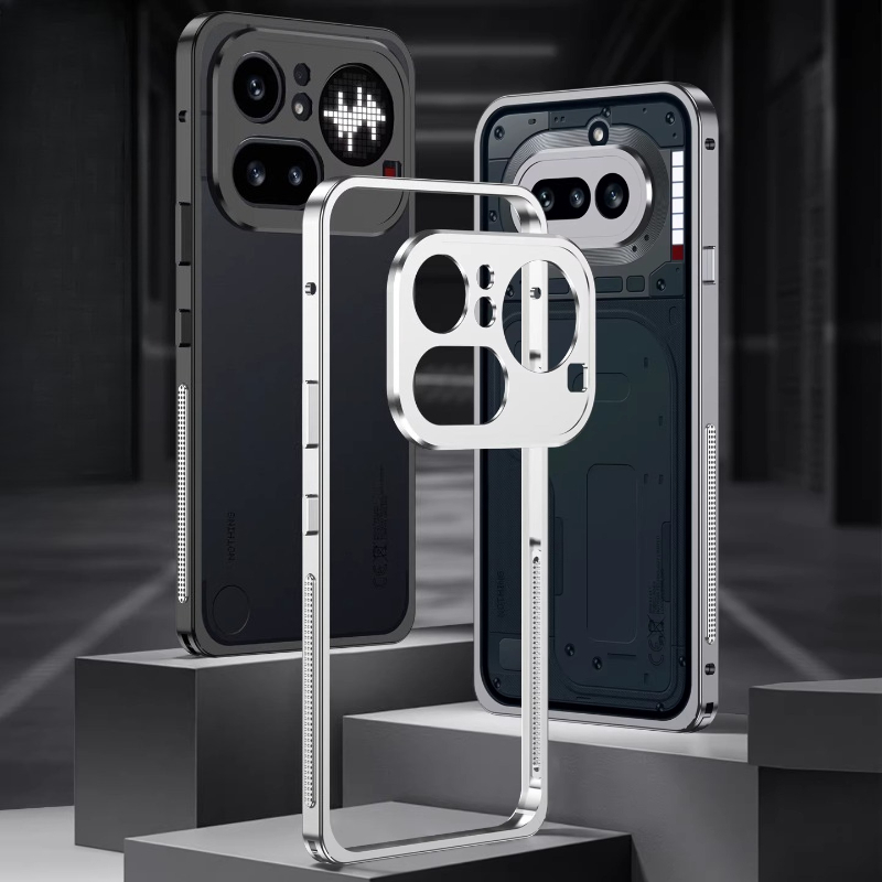 Metal Bumper Aluminum Frame Case - Für Nothing Phone 4A Pro Abnehmbarer