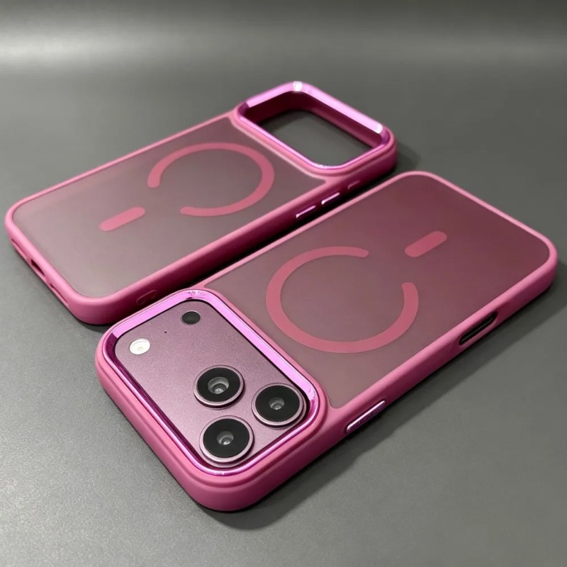 Clear Shockproof Bumper Case - Luxuriöse Panzerhülle mit MagSafe-Funktion für iPhone