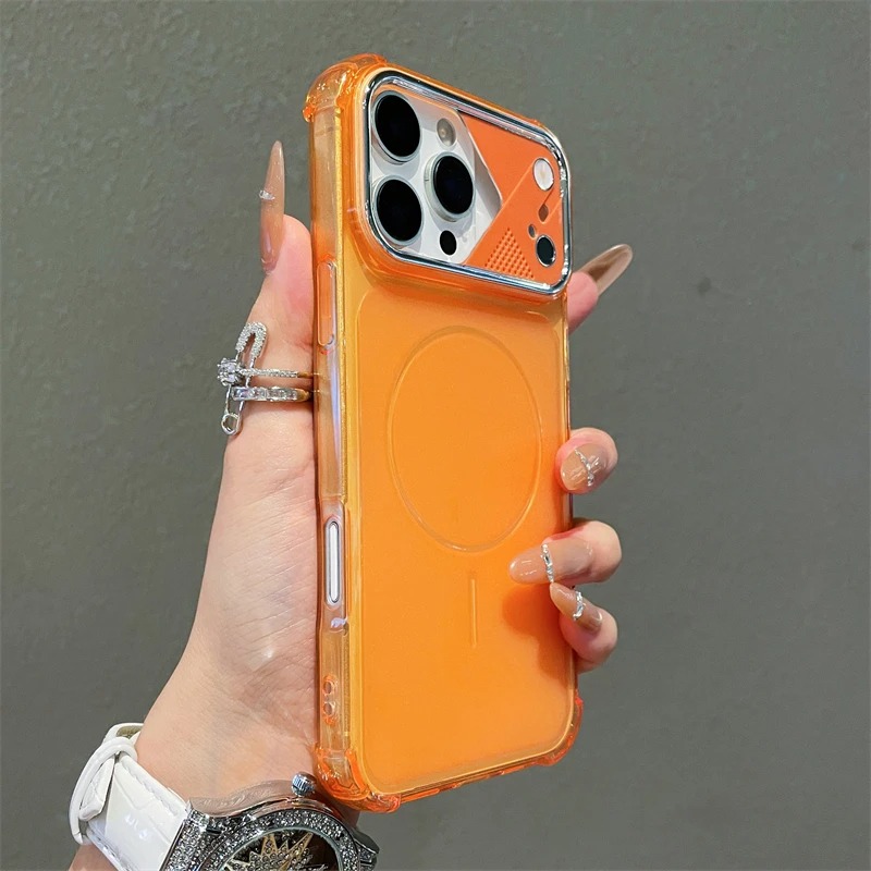 Clear Shockproof Bumper Case - Matte Transparente Airbag-Stoßfeste Hülle für iPhone