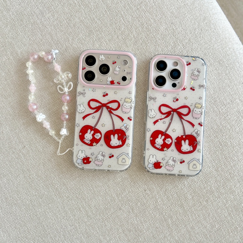 Niedliche Cartoon-Süßkirsche M – Cute Cartoon Wrist Strap Silicone Case Bewertung und Preis