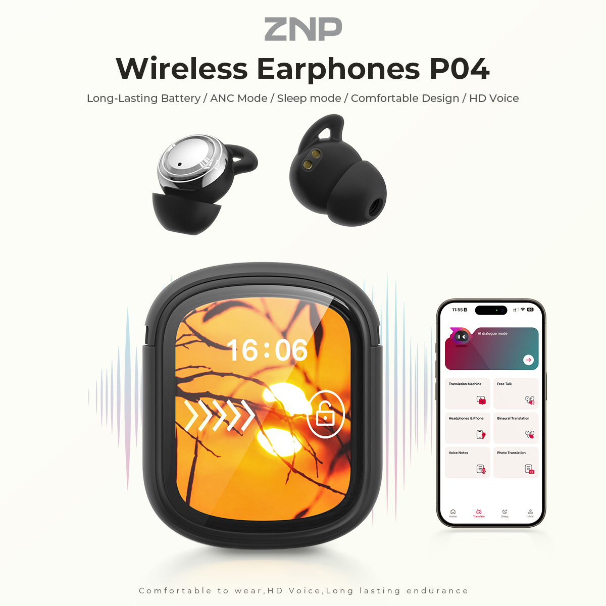 ZNP P04 Schlafhilfe-Ohrhörer A – Earphones Bewertung und Preis