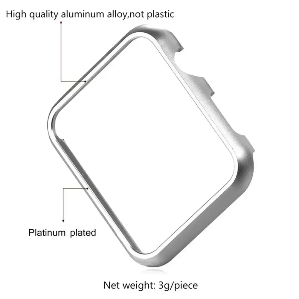 Für iWatch SE Serie 10 9 8 7 G – Metal Bumper Aluminum Frame Case Bewertung und Preis