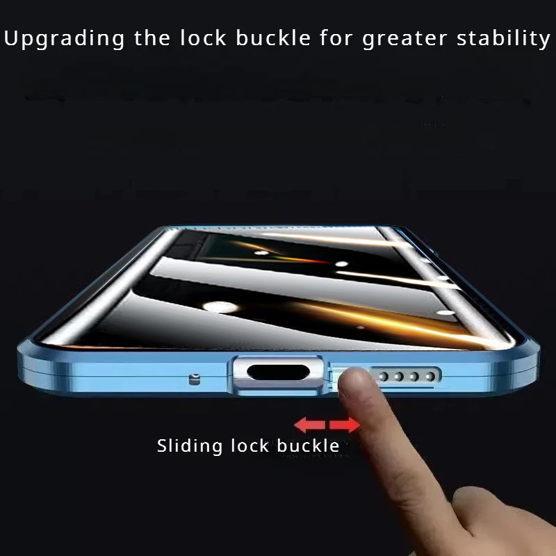 Für Huawei nova Y74 Y73 Y63 Y7 – Anti Spy Privacy Glass Case Bewertung und Preis