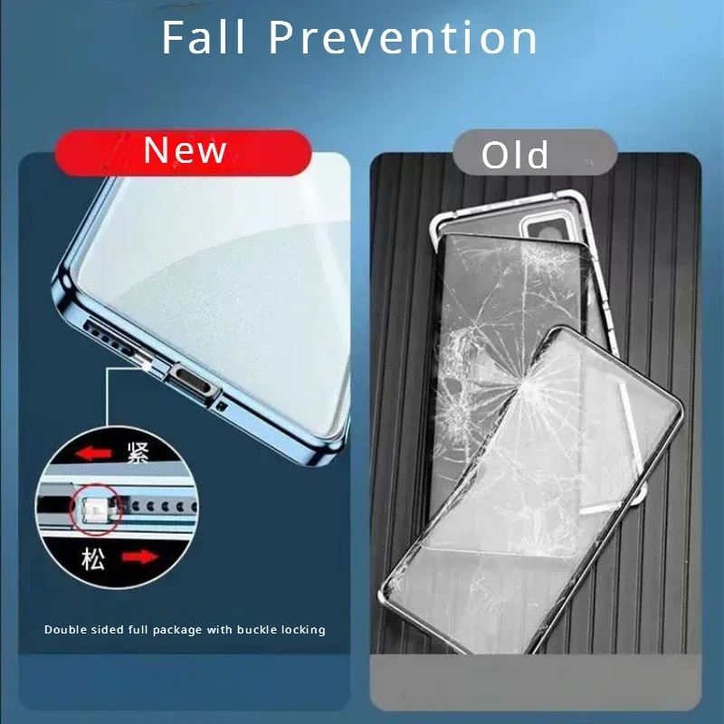 Für Huawei nova Y74 Y73 Y63 Y7 – Anti Spy Privacy Glass Case Bewertung und Preis