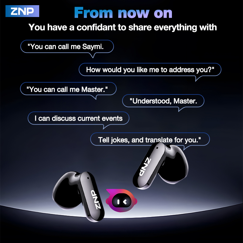 2026 Neueste ZNP Kabellose KI- – Earphones Bewertung und Preis
