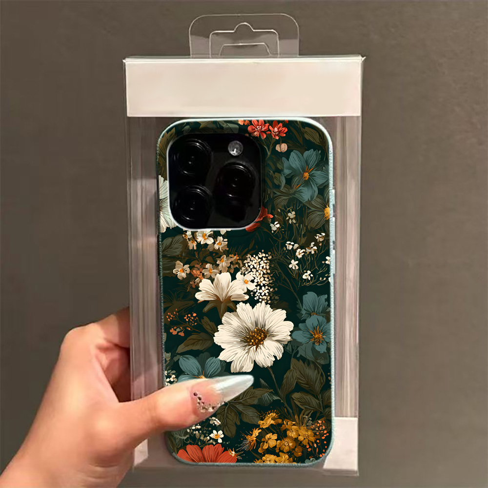 Vintage-Handyhülle mit dunklem – Vintage Floral Pattern Soft Case Bewertung und Preis