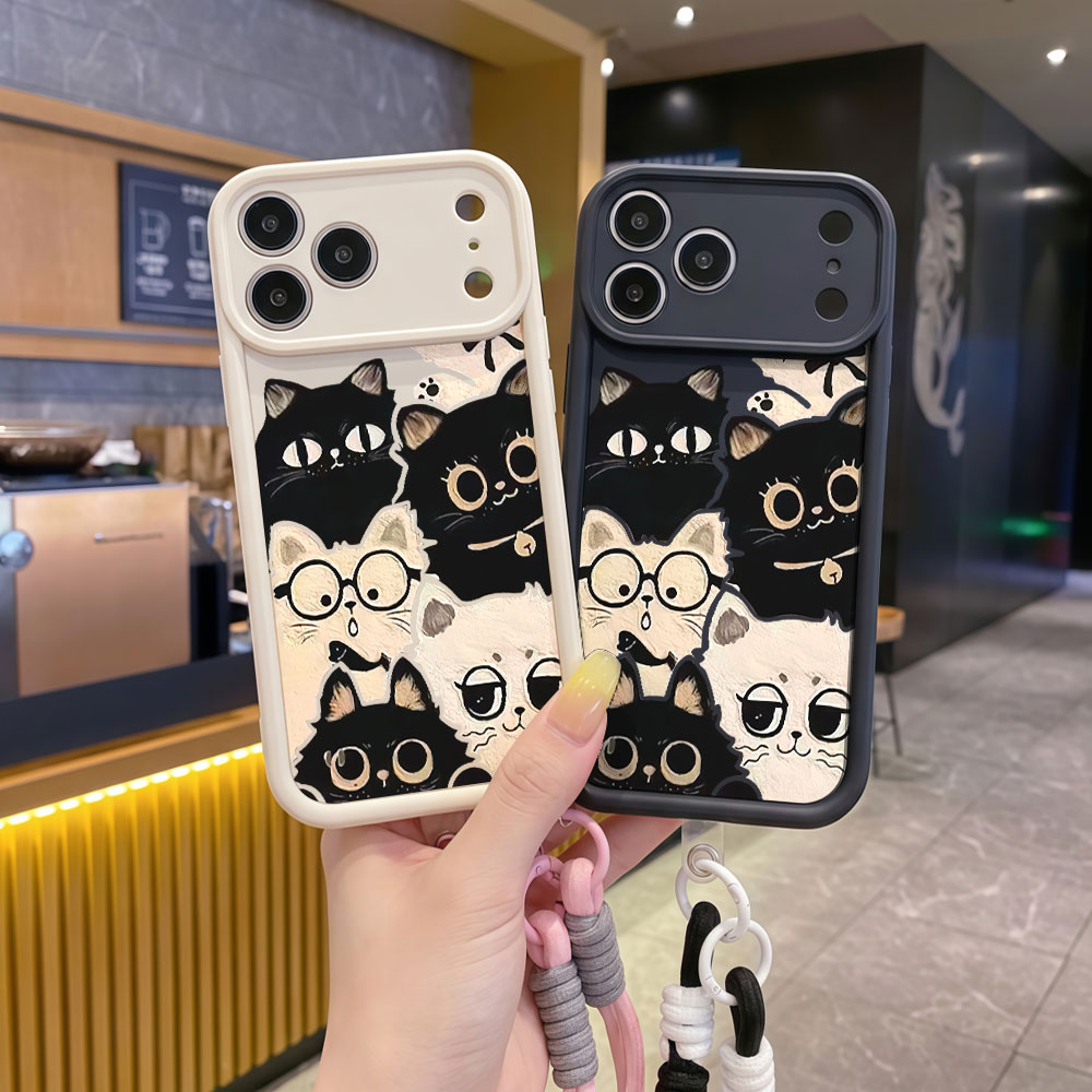 Stoßfeste Handyhülle mit Trage – Cute Cartoon Wrist Strap Silicone Case Bewertung und Preis