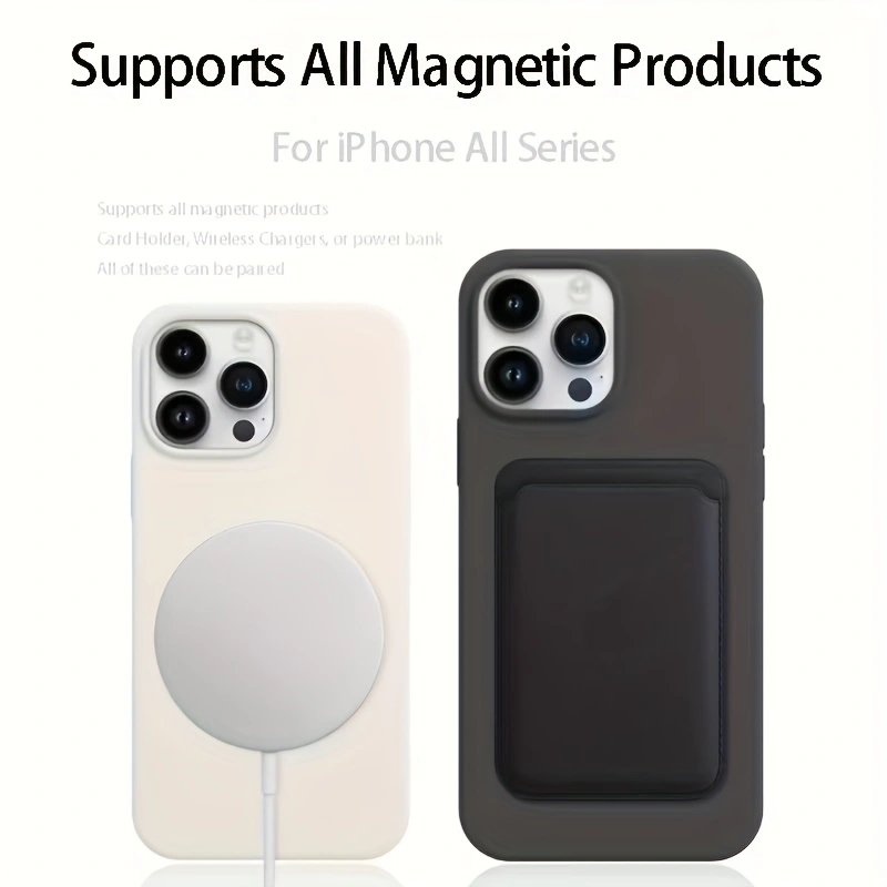 Einfarbige Flüssigsilikon-Magn – Liquid Silicone Magnetic Phone Case Bewertung und Preis