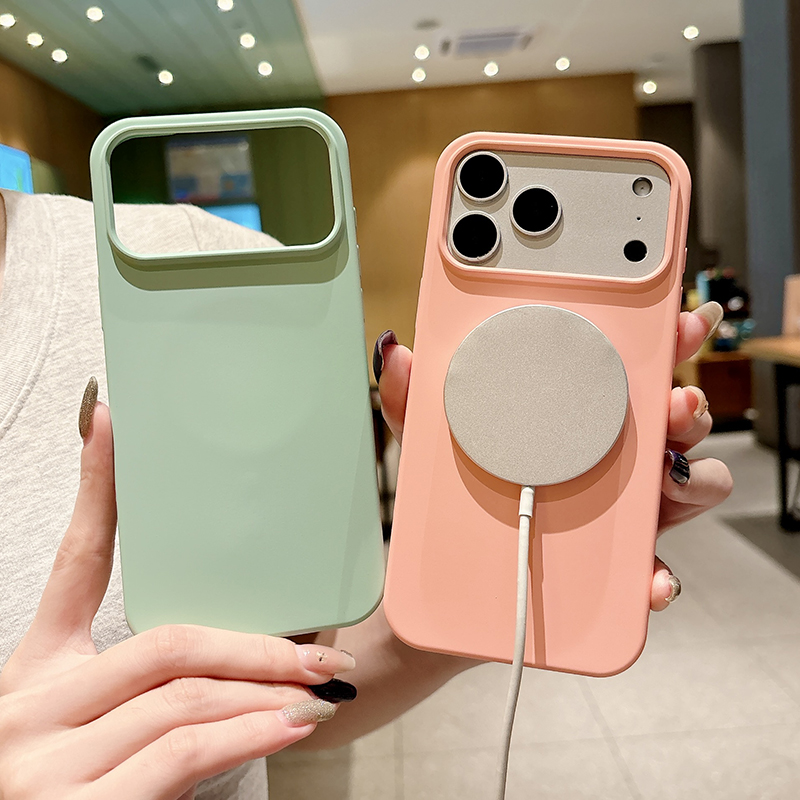 Einfarbige Flüssigsilikon-Magn – Liquid Silicone Magnetic Phone Case Bewertung und Preis