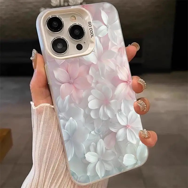 Rosa Blumen-Hülle für iPhone 1 – Screen Protectors Bewertung und Preis