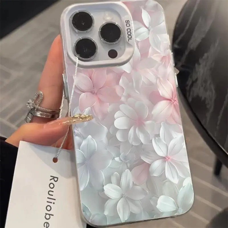 Rosa Blumen-Hülle für iPhone 1 – Screen Protectors Bewertung und Preis