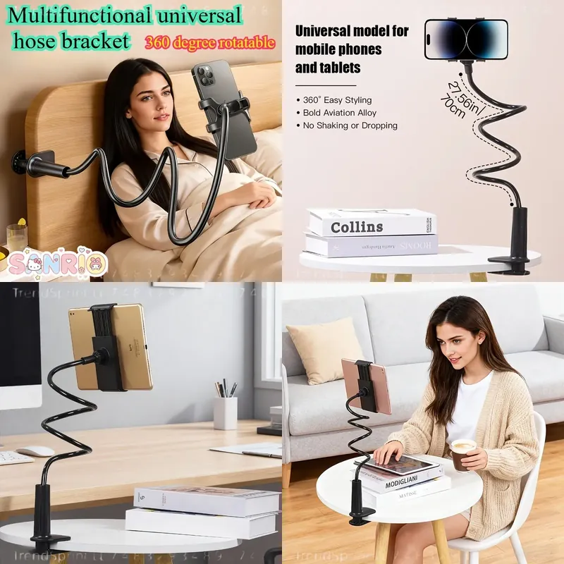 360-Grad-Flexibler Schlauch-Ha – Phone Stands Bewertung und Preis