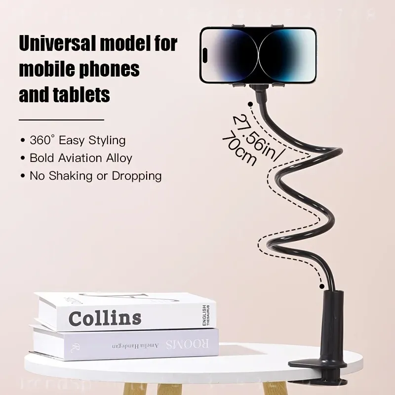 360-Grad-Flexibler Schlauch-Ha – Phone Stands Bewertung und Preis