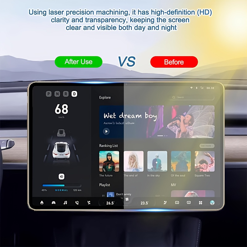 Gehärteter Glas-Displayschutz  – Matte Anti Glare Screen Protector Bewertung und Preis