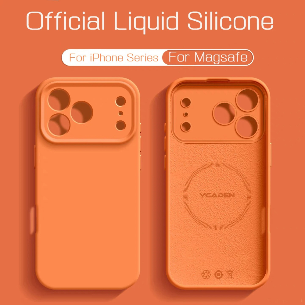 Modische Macaron-Farben-Hülle  – Liquid Silicone Magnetic Phone Case Bewertung und Preis