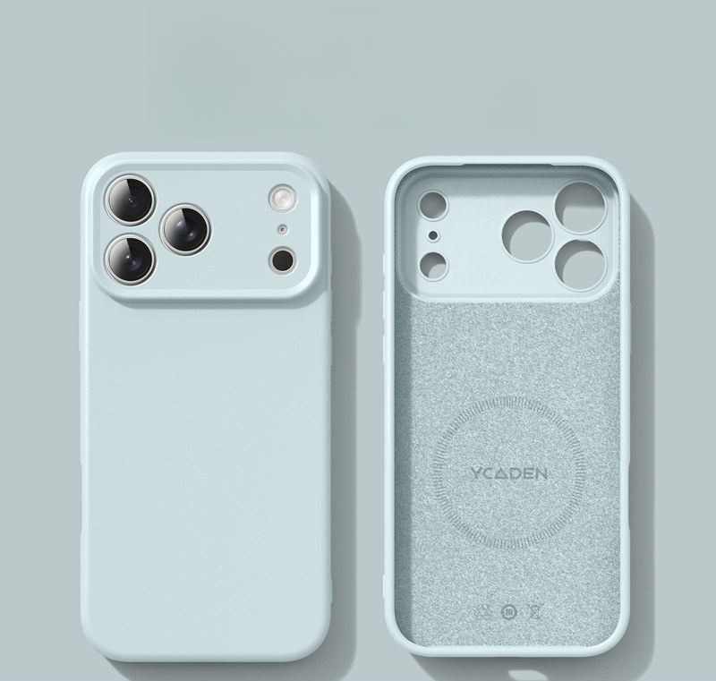 Modische Macaron-Farben-Hülle  – Liquid Silicone Magnetic Phone Case Bewertung und Preis