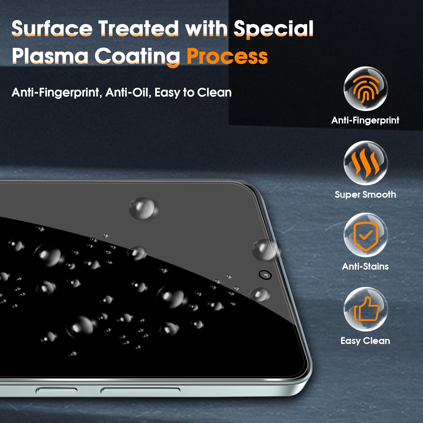 Anti-Spionage-Displayschutz fü – Anti Spy Privacy Glass Case Bewertung und Preis