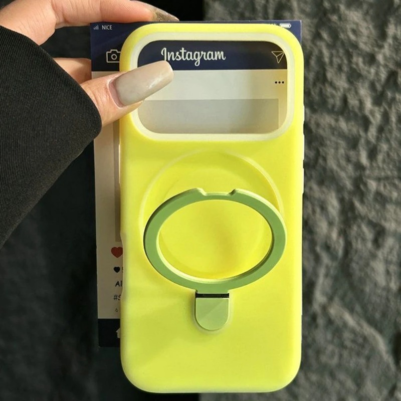 Flüssiges Silikon in Bonbonfar – Liquid Silicone Magnetic Phone Case Bewertung und Preis