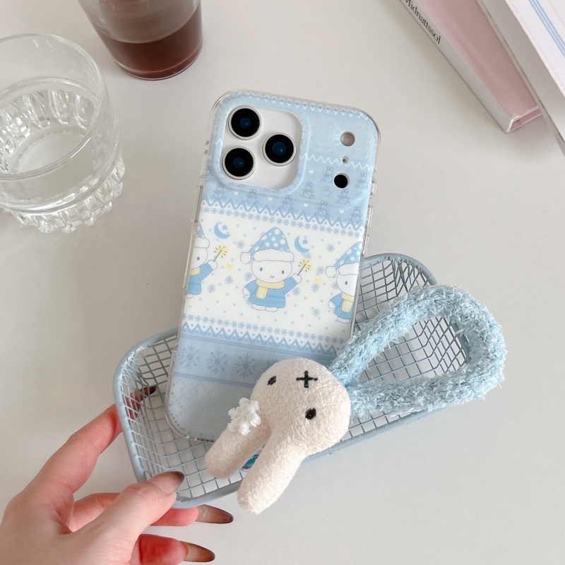 Niedliche Winter-Handyhülle mi – Cute Cartoon Wrist Strap Silicone Case Bewertung und Preis
