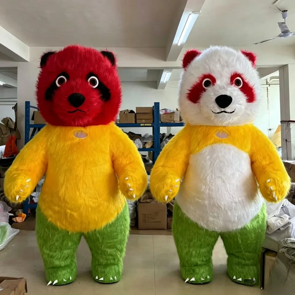 Buntes Riesenpanda Aufblasbare – Chargers Bewertung und Preis