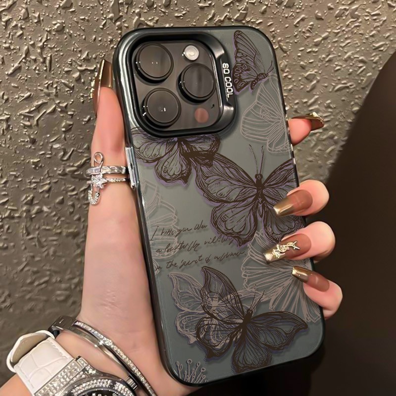Schmetterlings-Blumen-Handyhül – Phone Cases Bewertung und Preis