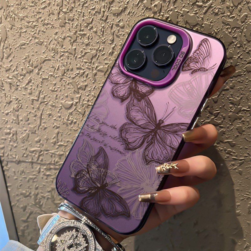 Schmetterlings-Blumen-Handyhül – Phone Cases Bewertung und Preis