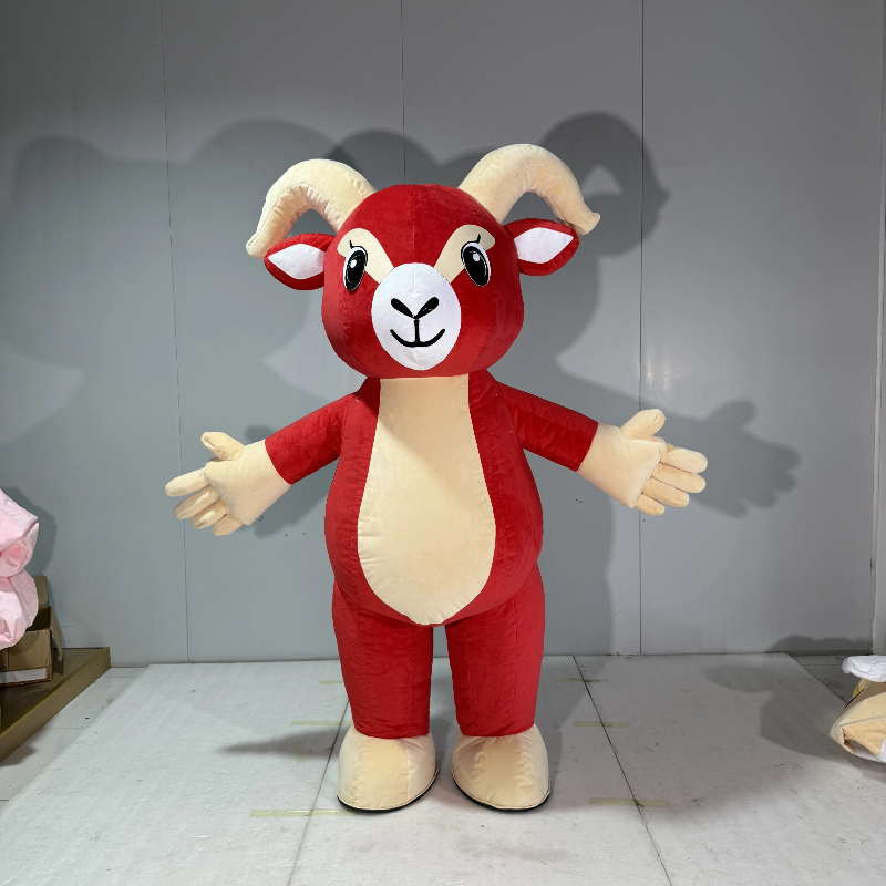 Aufblasbares Rotes Ziegen-Mask – Chargers Bewertung und Preis