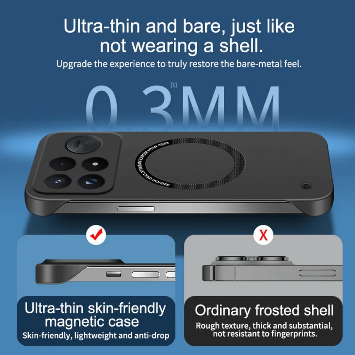 Ultradünne Rahmenlose Hülle fü – Ultra Thin Frameless Phone Cover Bewertung und Preis