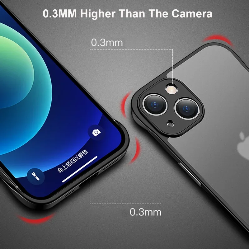 Für iPhone 16 15 14 Pro Max Ul – Ultra Thin Frameless Phone Cover Bewertung und Preis