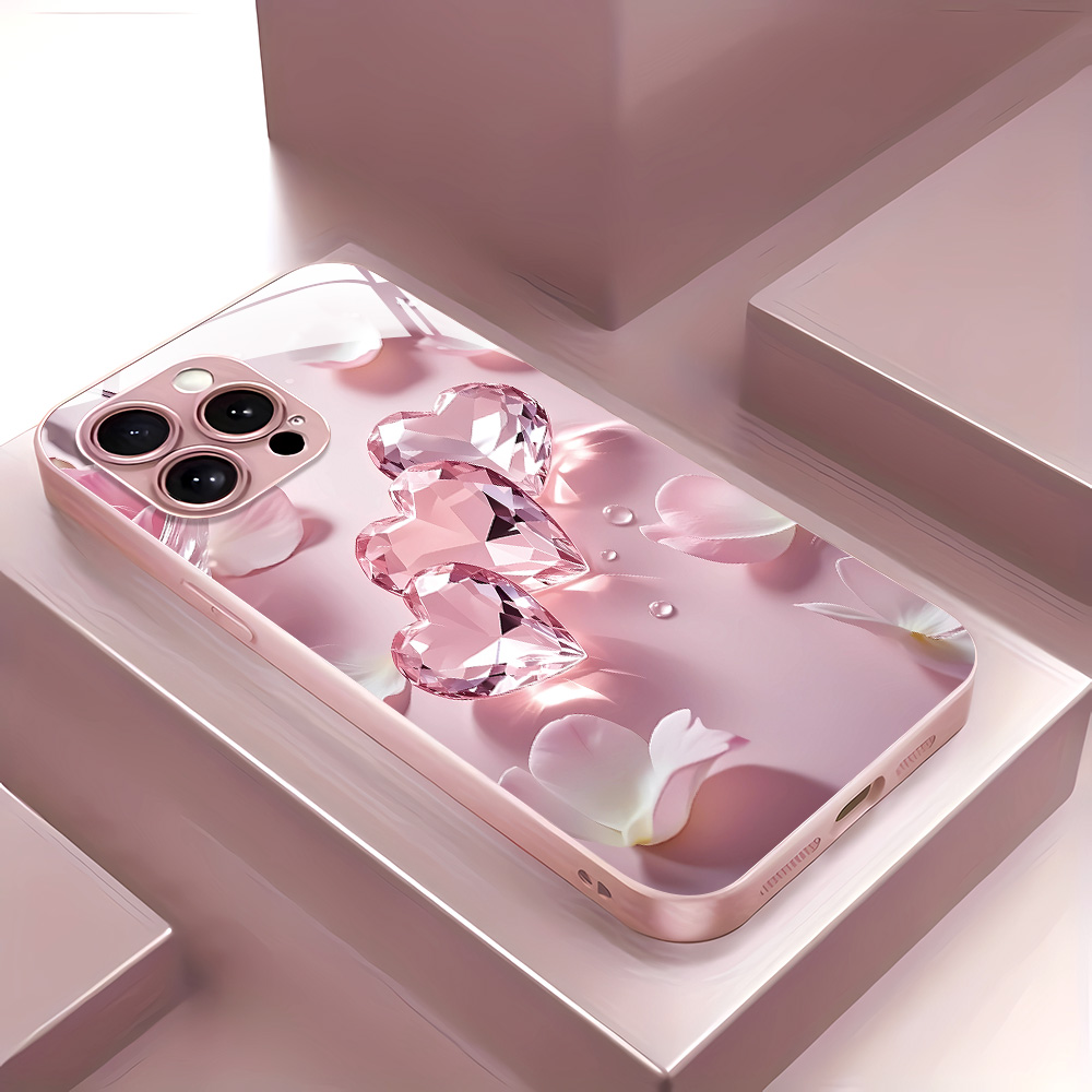 Rosa Schmetterling gehärtetes  – Screen Protectors Bewertung und Preis