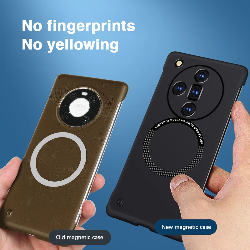 Ultradünne magnetische kabello – Ultra Thin Frameless Phone Cover Bewertung und Preis