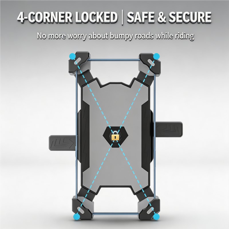 Motorrad-Fahrer-Handyhalterung – Phone Stands Bewertung und Preis