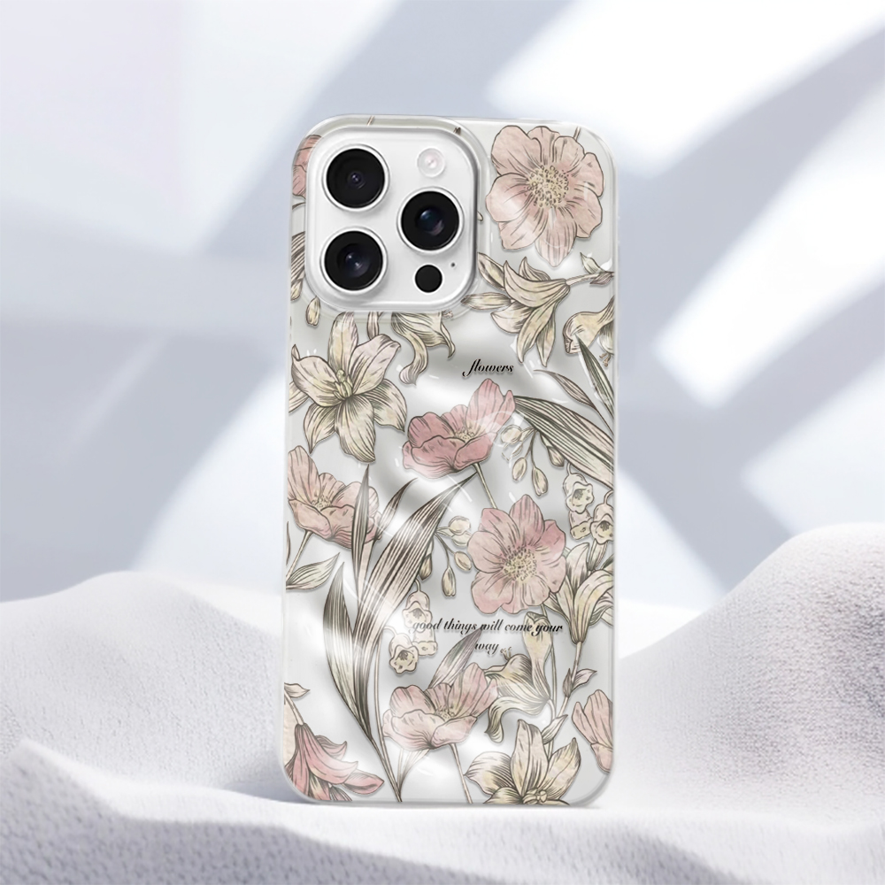 Vintage-Blumenmuster Elegante  – Vintage Floral Pattern Soft Case Bewertung und Preis