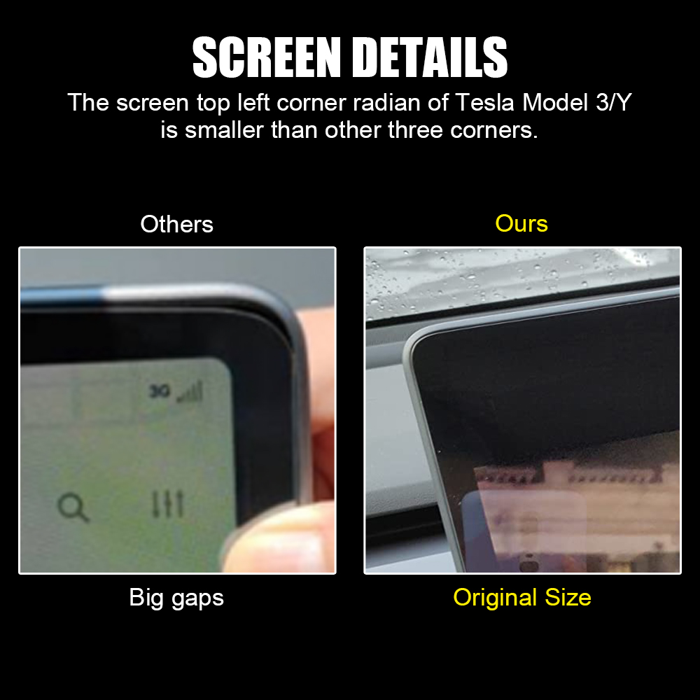 Für Tesla Model 3/Y 2021 Matte – Matte Anti Glare Screen Protector Bewertung und Preis