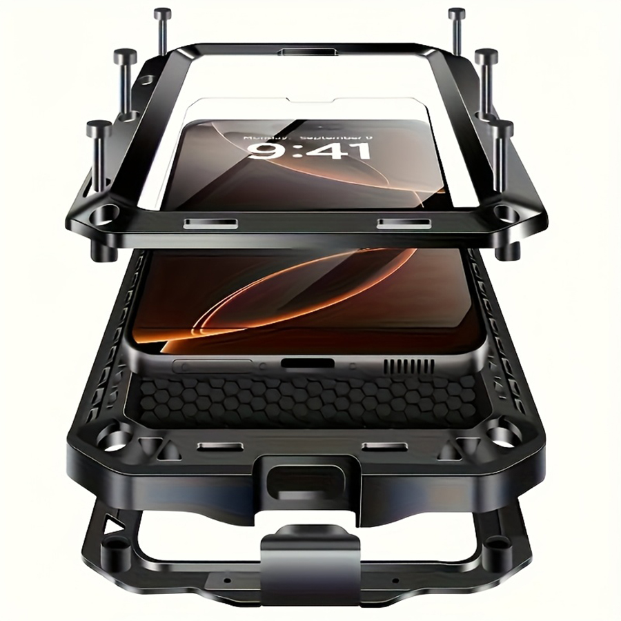 Robuste Metall-Handyhülle mit  – Heavy Duty 360 Full Body Protective Case Bewertung und Preis